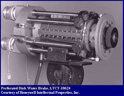 Perforated Disk Water Brake by Honeywell Intellectual Properties, Inc.